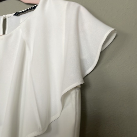 Zara white layered top - Picture 4 of 5